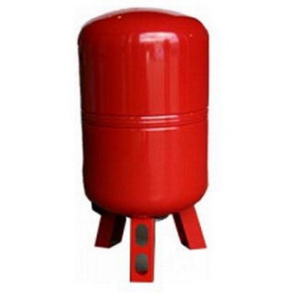 Бак мембранный для отопления красный (с ножками) 50-150 л